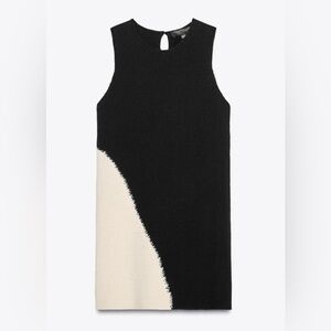 NWT- Zara- Short Knit Dress-M